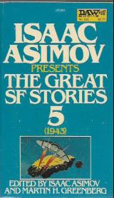 Isaac Asimov presents The Great SF Stories 5